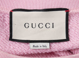 Guccy Pink Sequin Embellished Sweatshirt