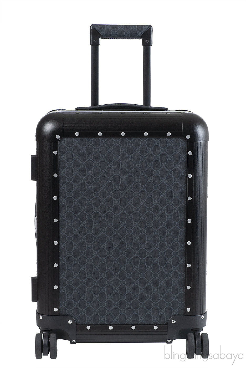 Gucci Black Supreme Porter Cabin Plus Trolley