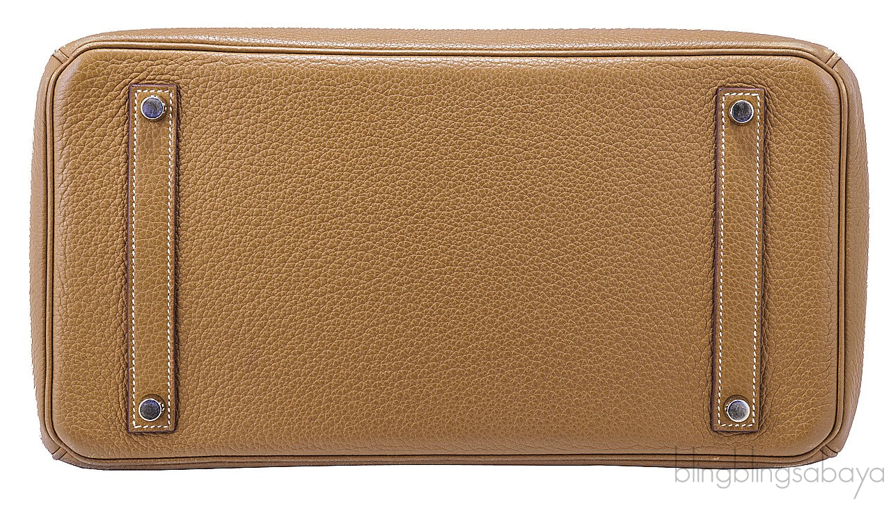 Birkin 35 Gold Taurillon Clem