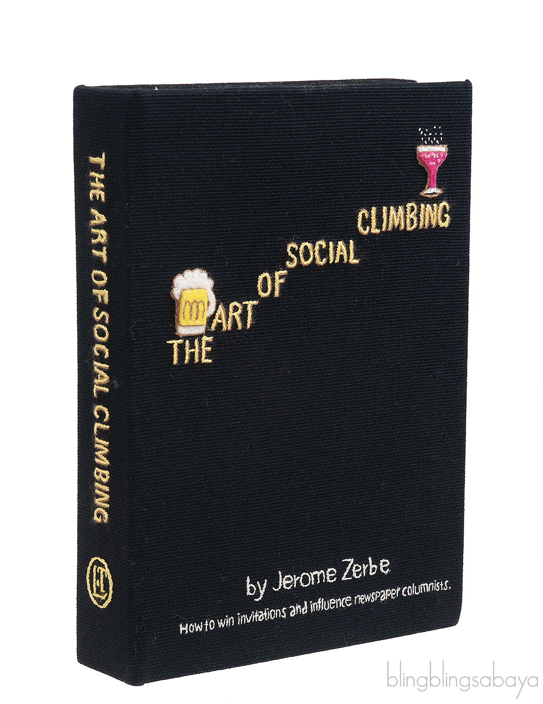 The Art of Social Climbing Book Clutch