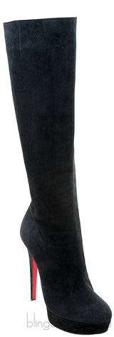 Babel Plato 140 Black Suede Boots