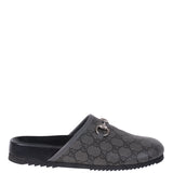 Gucci Grey GG Supreme Horsebit Mules 6