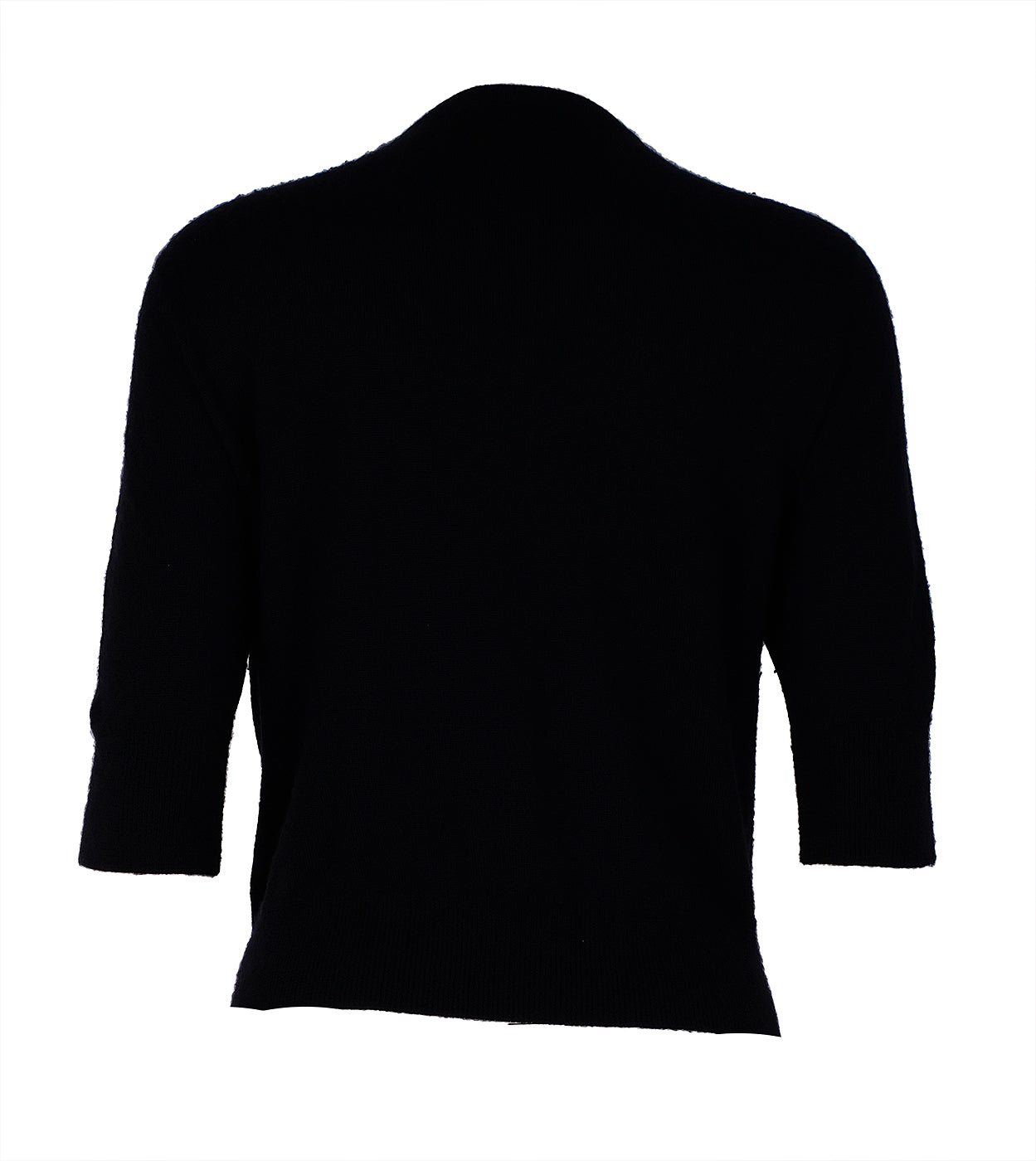 Oscar dela Renta Black Cardigan Shell & Sequin Embellishment