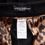 Dolce & Gabbana Black Cotton Trouser