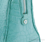Tiffany Blue Crocodile Handbag