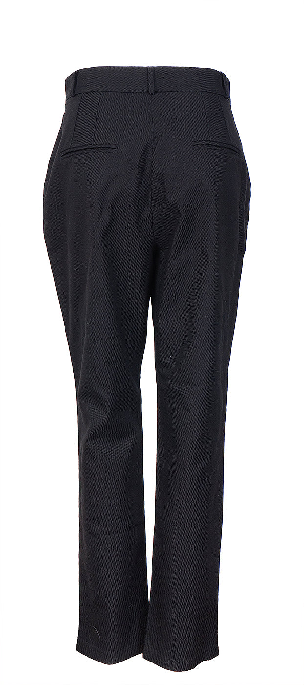 Dolce & Gabbana Black Cotton Trouser