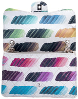 Jumbo Multicolor Colorama Flap Bag