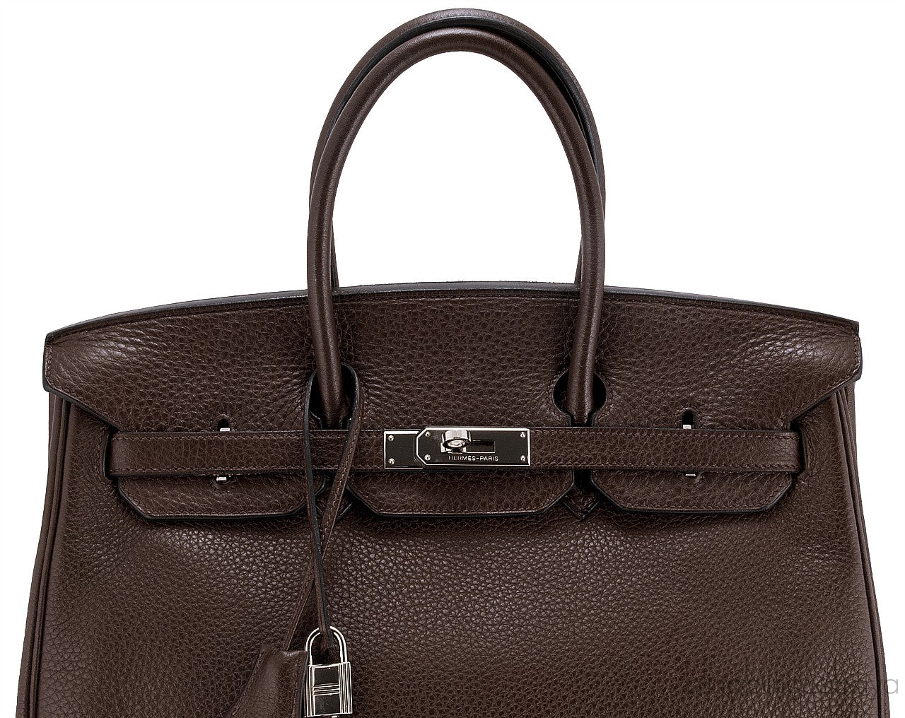 Birkin 35 Choco Brown Clem PHW