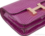 Constance Mini Rose Sheherazade Crocodile