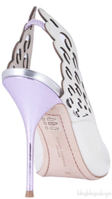 Angelo Cutout Leather Pumps