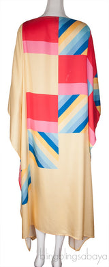Apollo Multicolored Scarf Dress