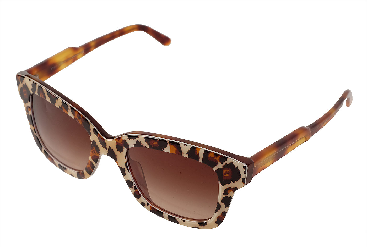 Stella McCartney Leopard Print 4039 Sunglasses