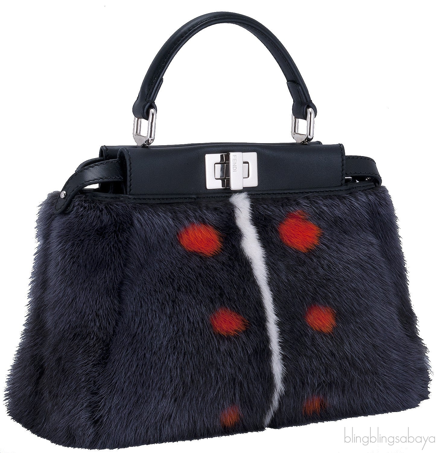 Mink Fur Mini Peekaboo