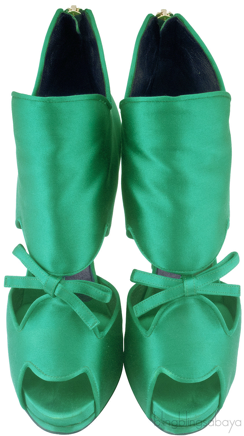 Green Satin Cloud Pump