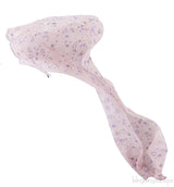 Pink Monogram Print Stole