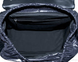 Black Quilted Shopping Trolley Bag