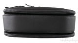 Black Bamboo Top Handle Bag