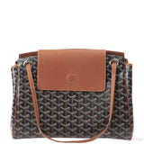 Goyard Black & Tan Routte Suople Bag PM