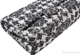 Chanel 2.55 Reissue Camellia Tweed Black and White Flap Bag