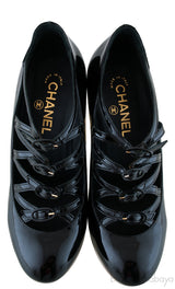 Black Patent Other Open Shoes