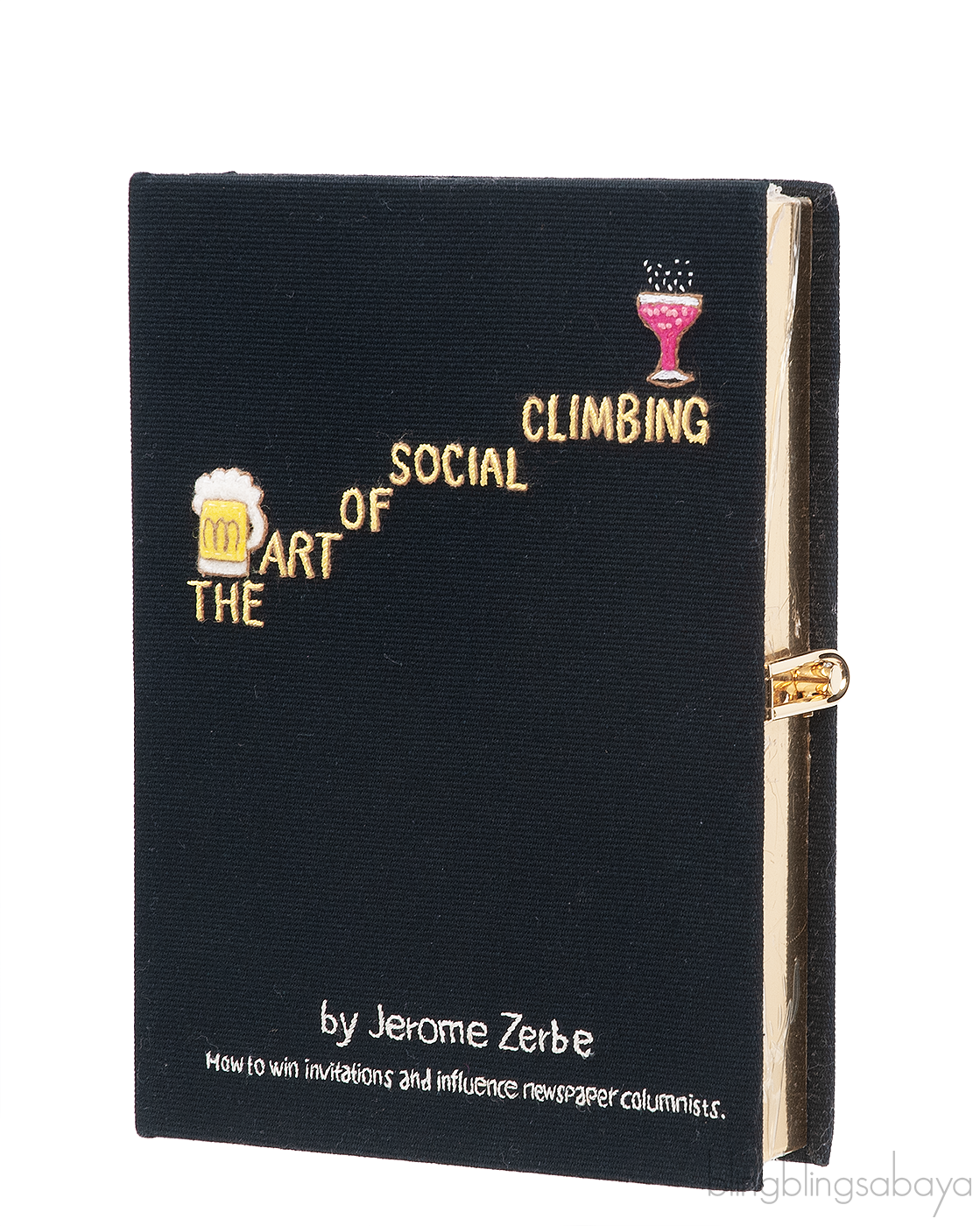 The Art of Social Climbing Book Clutch