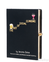 The Art of Social Climbing Book Clutch