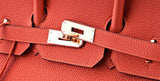 Birkin 35 Orange Taurillon Clem.