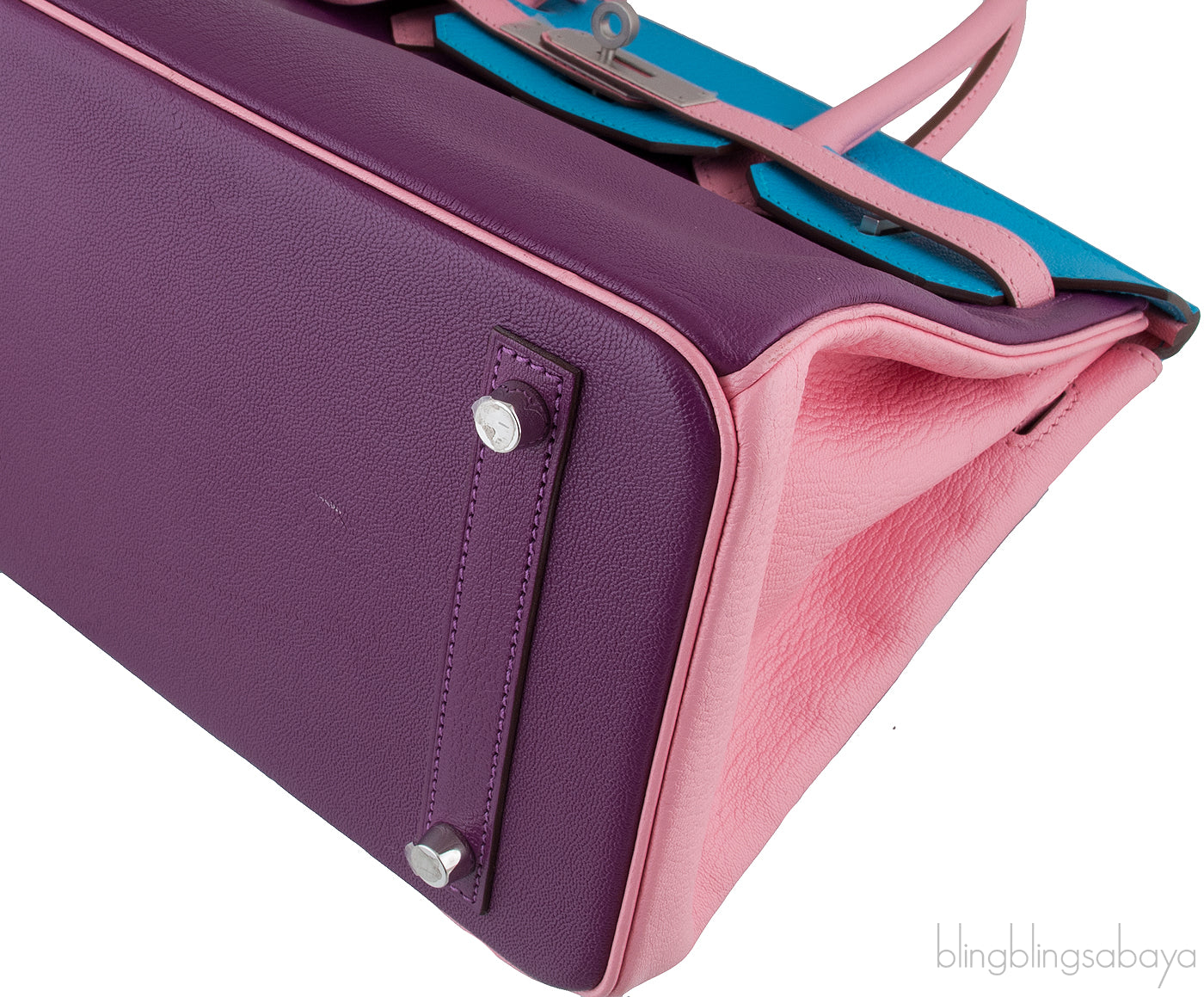Birkin 30 Tri-color Chevre Mysore