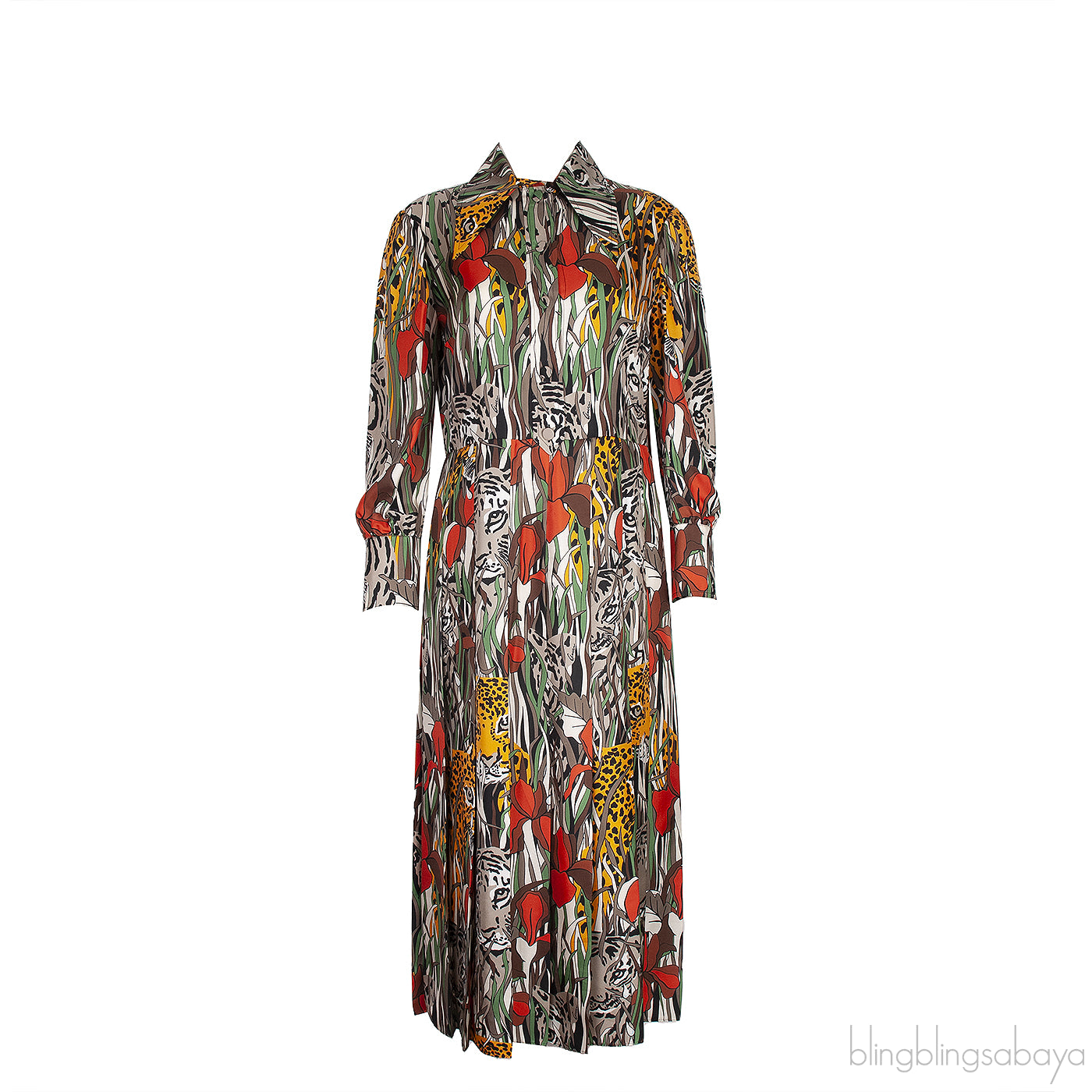 Animal Print Maxi Dress