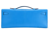 Kelly Cut Blue Azteque Clutch