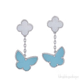 Lucky Alhambra Turquoise Earrings