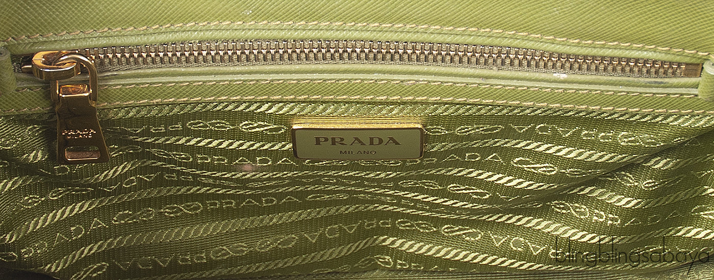 Prada Saffiano Edera Shoulder Bag