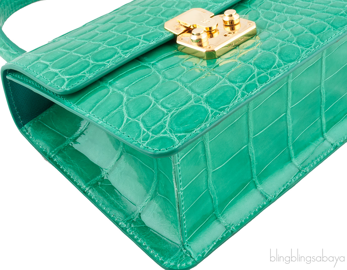 Crocodile Edge Mini Bag