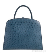 Blue Roy Ostrich Dalvy 30 Bag PHW
