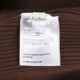 Brown Knitted Tank Maxi Dress