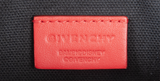 Red Iconic Print Pouch