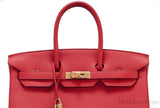Birkin 35 Capucine Togo GHW