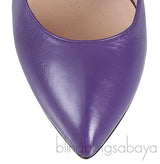 Gucci Purple Sylvie High Heels