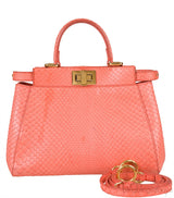 Orange Python Mini Peekaboo