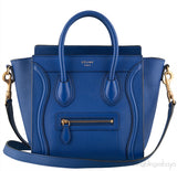 Blue Nano Luggage Shoulder Bag