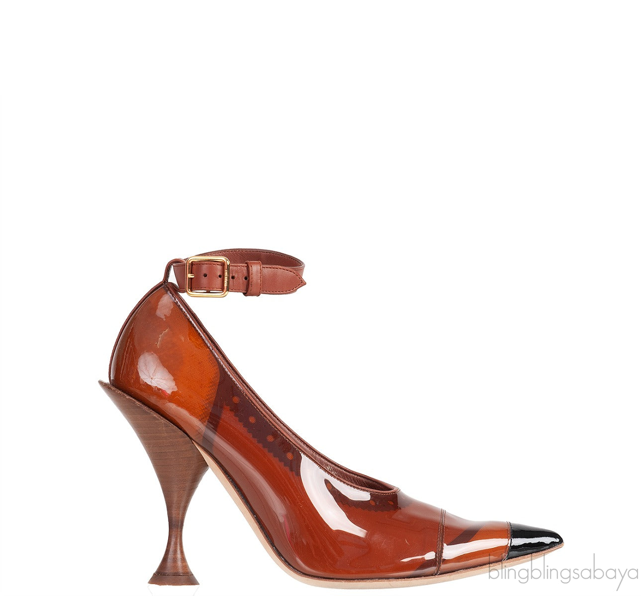 Evan Patent Leather 105 mm Pumps