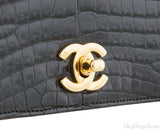 Vintage Crocodile WOC Clutch