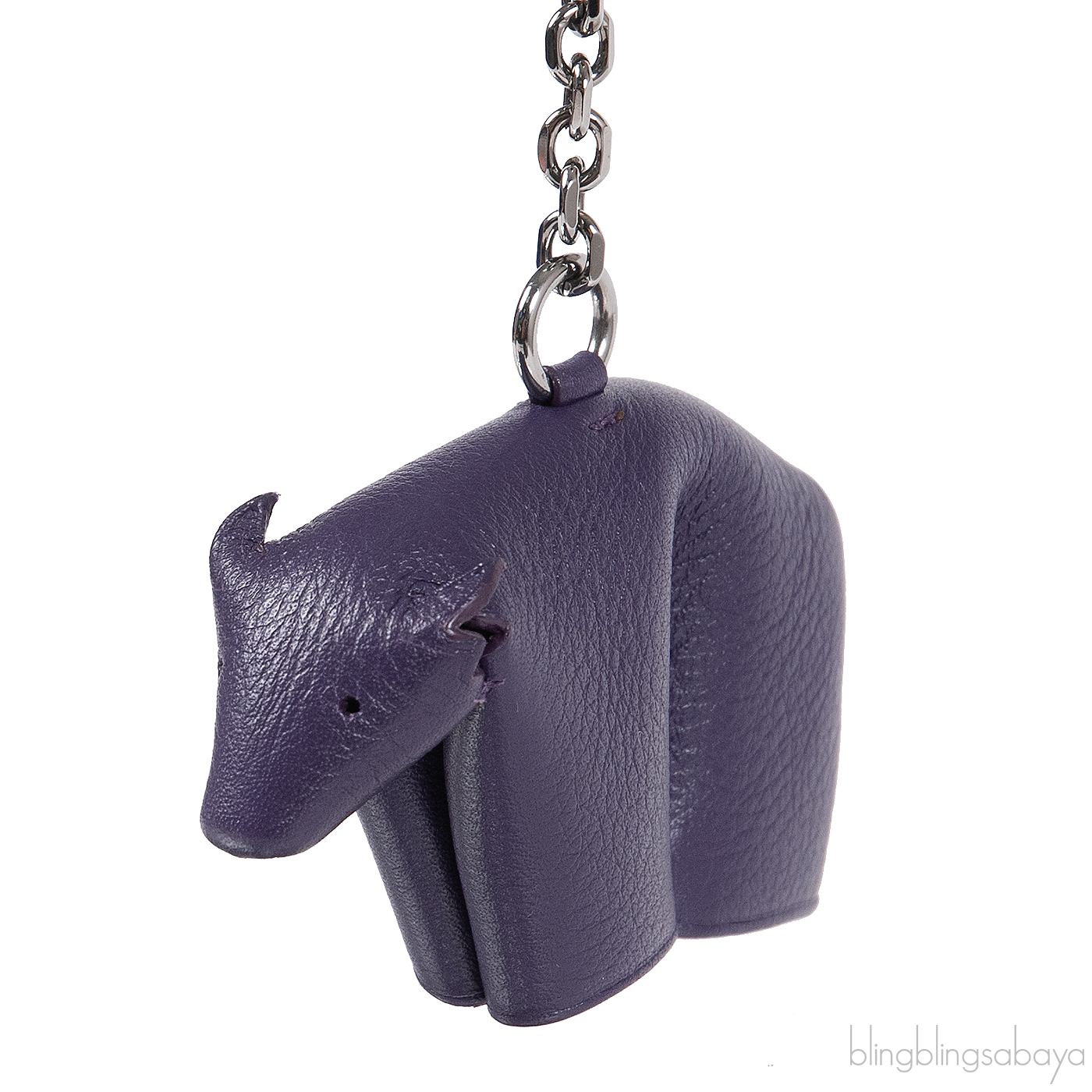 Loewe Bear Purple Leather Charm