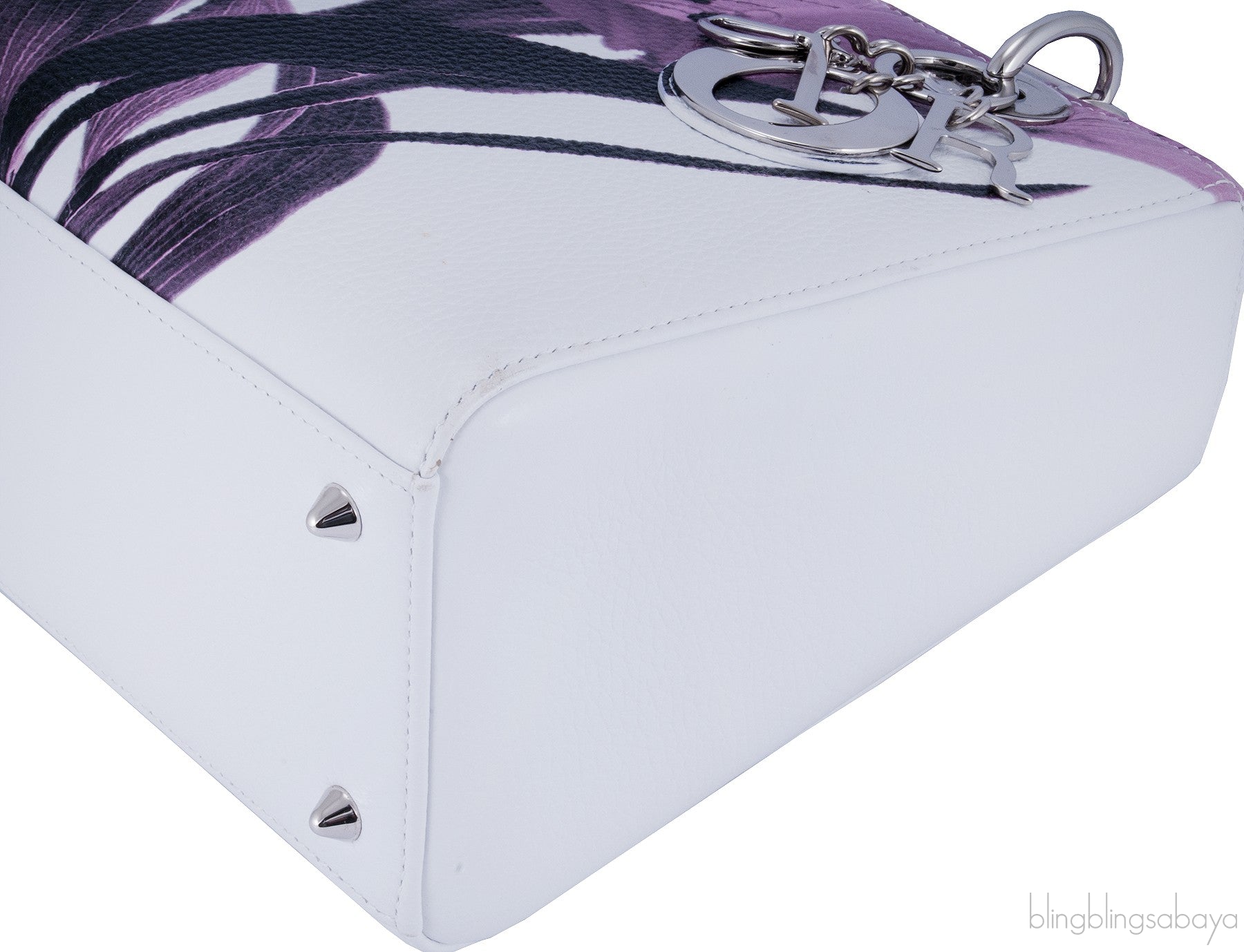 Lady Dior White Floral Print