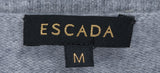 Grey Wool Beaded Cardigan