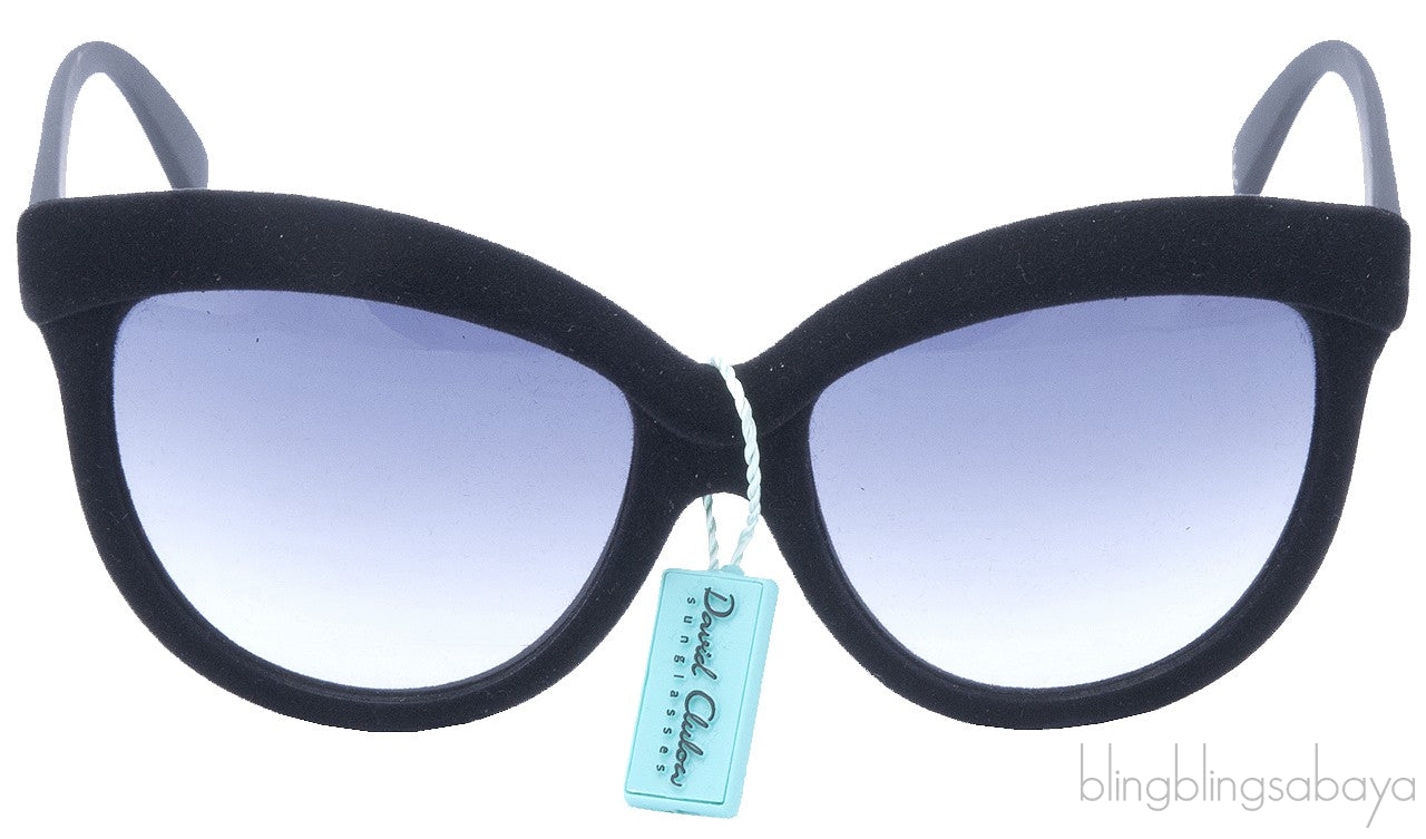 Cat Eye Velvet Sunglasses