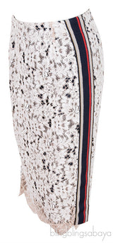 Lace Off-white Skirt
