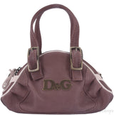 Brown Mini Top Handle Bag