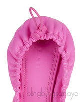 Scrunch Knife Leather Pumps