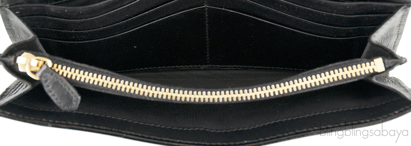 Black Patent Wallet